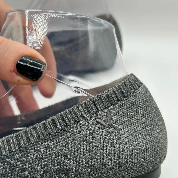 VIVAIA Aria 2.0 Pointy Flats in Starry Grey-Sustainable & Washable Shoe Size 39 - Picture 9 of 12